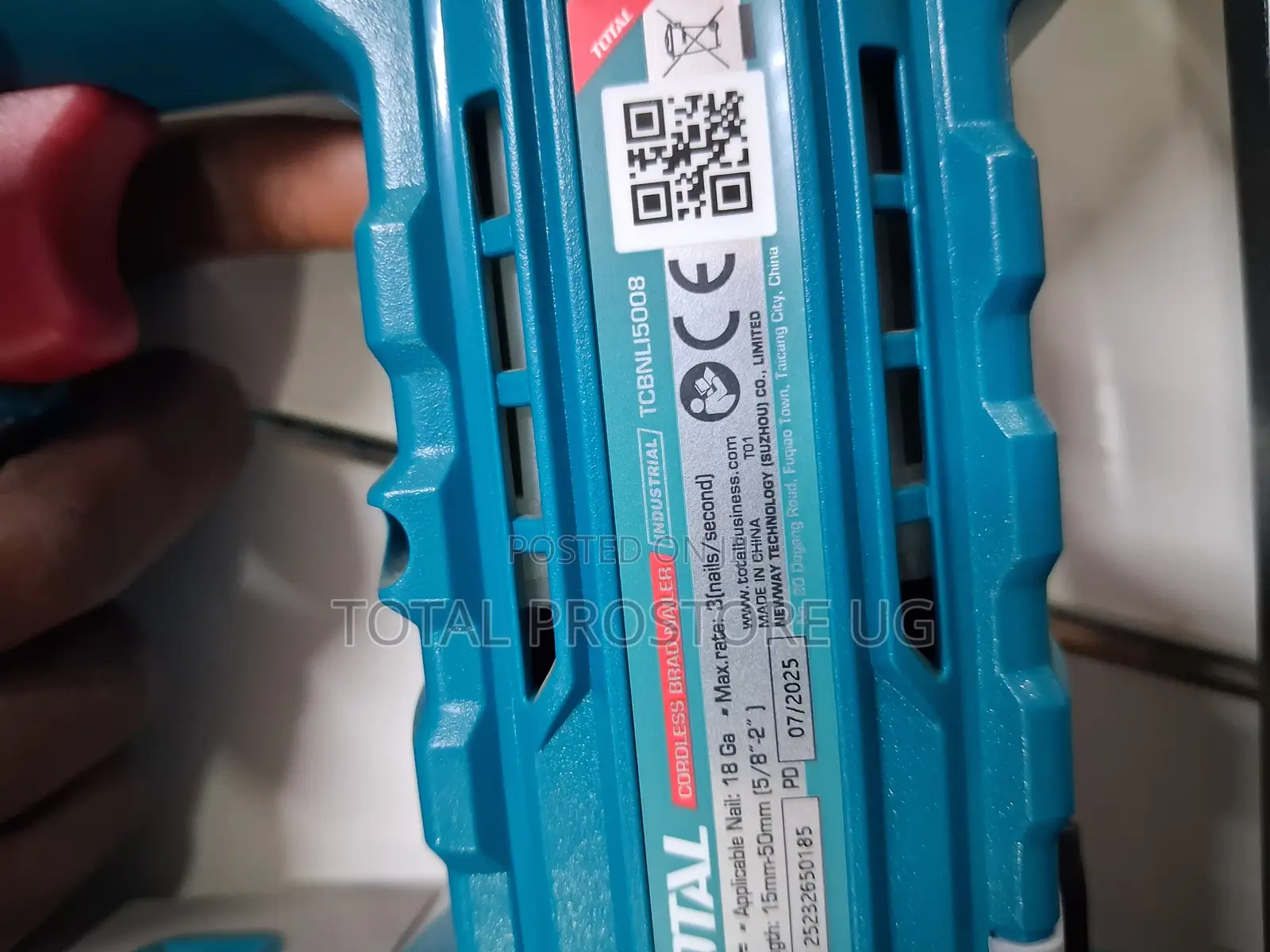 Cordless Brad Nailer 50mm.
