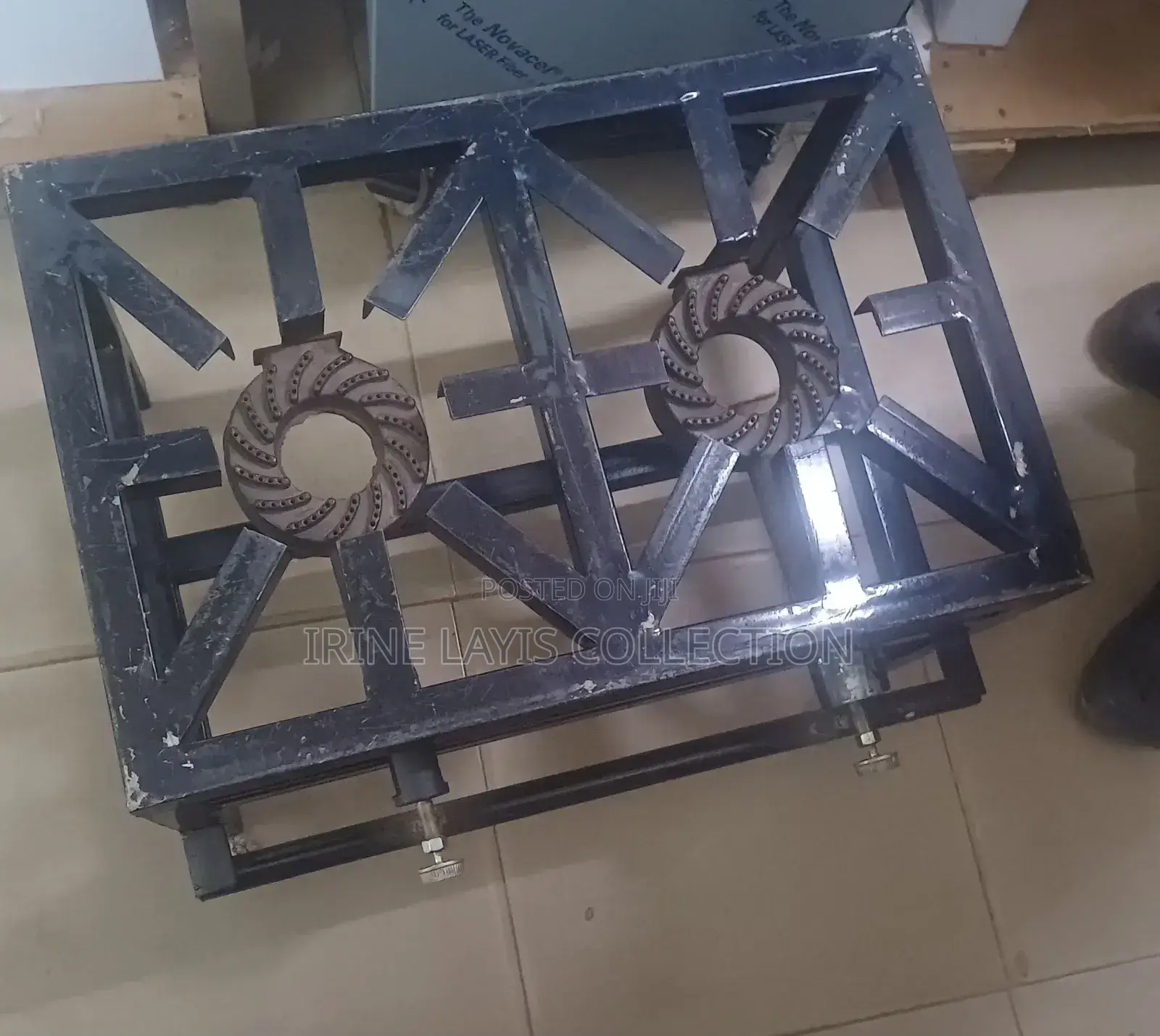 Heavy Duty Double Gas Burner