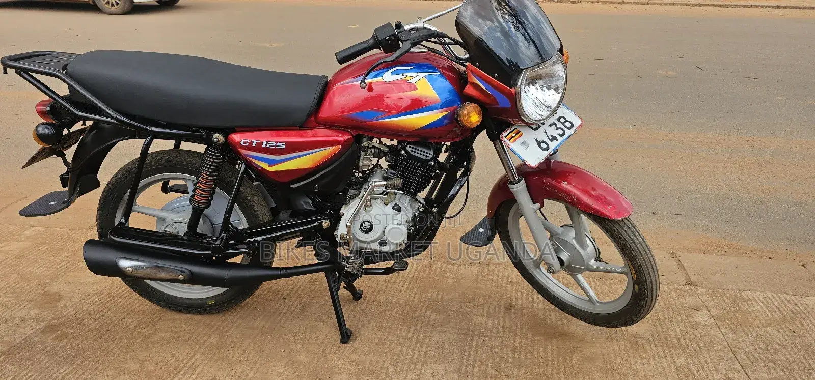 Bajaj CT 125X 2023 Red