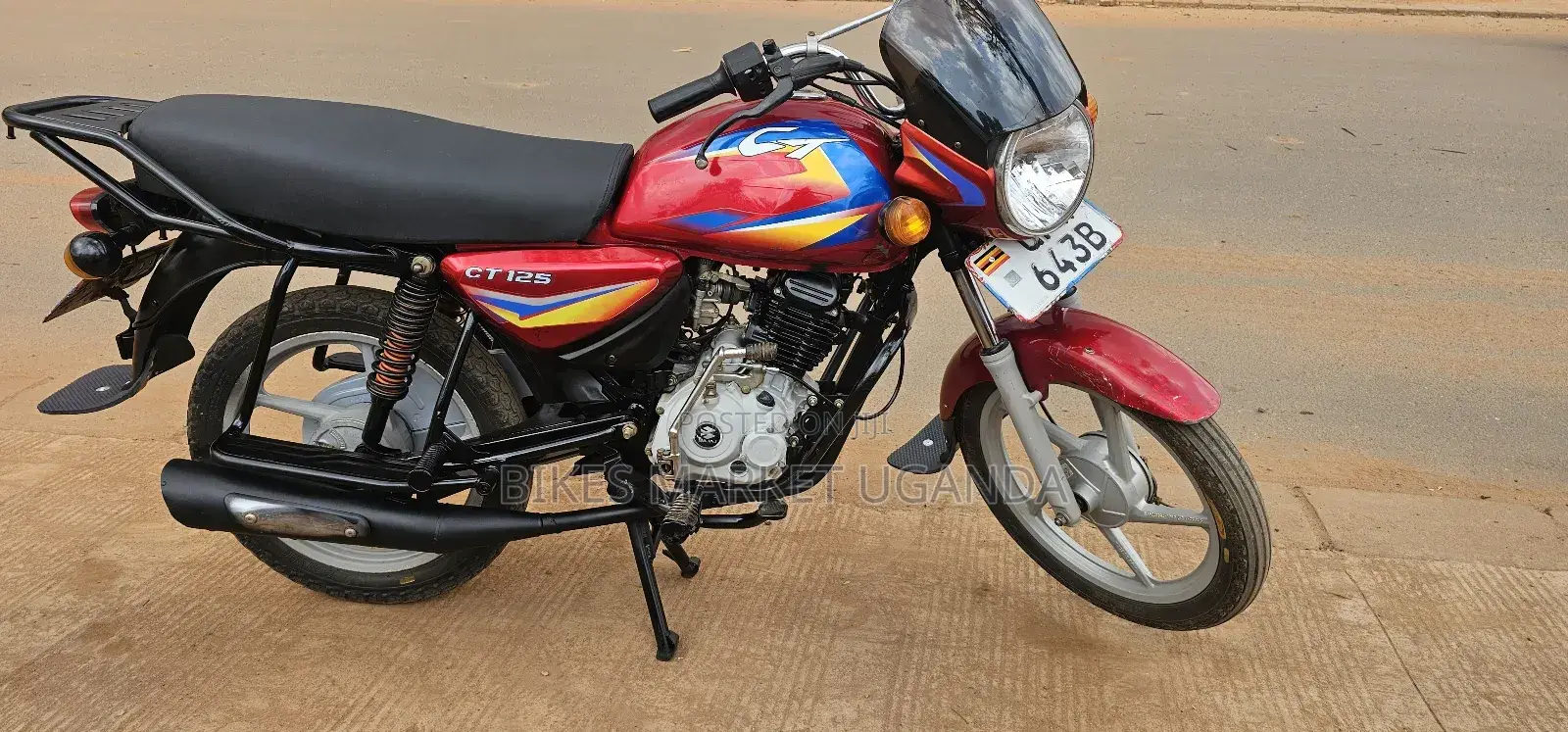 Bajaj CT 125X 2023 Red