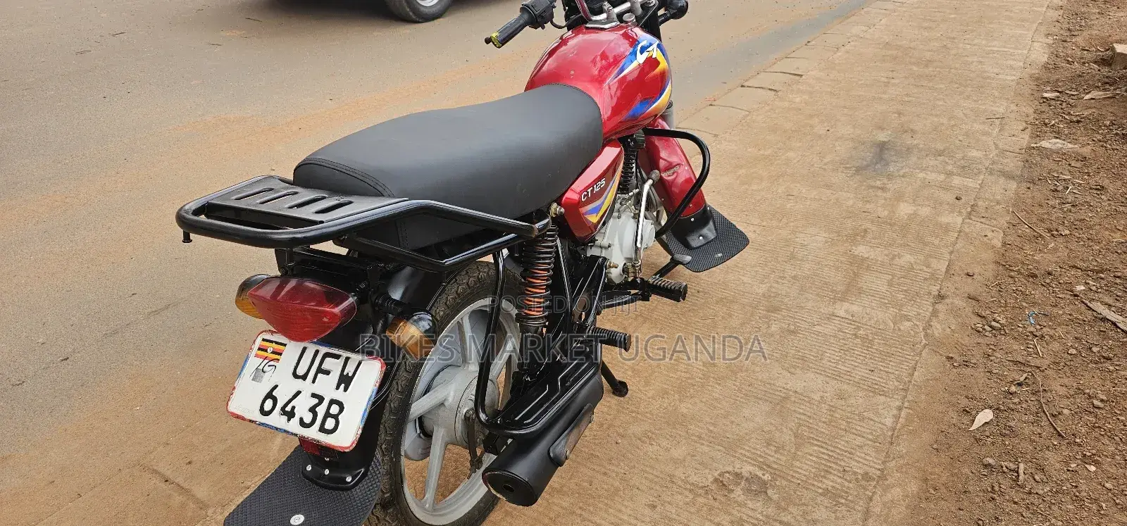 Bajaj CT 125X 2023 Red