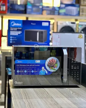 Midea 25l Digital Microwave With Grill Eg8p022mx-s - Black.