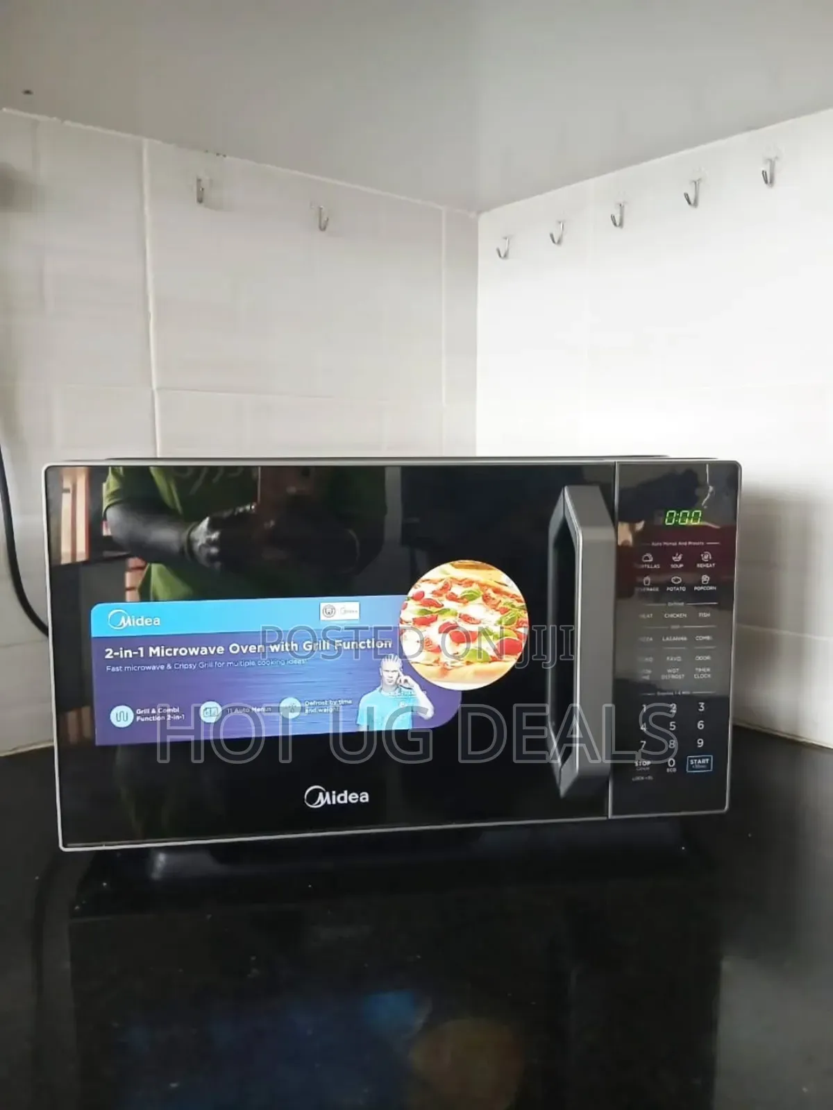 Midea 25l Digital Microwave Oven With Grill, Model Eg8p022mx-s.