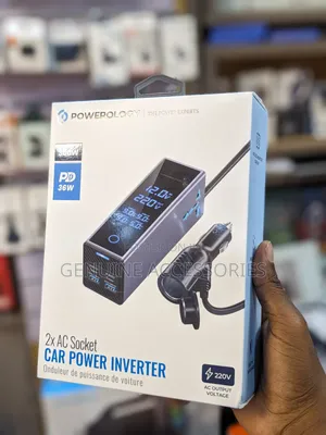 Powerlogy Car Power Inverter 2x Ac Socket