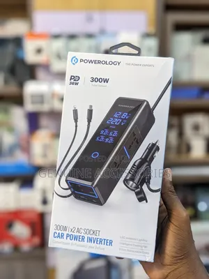 Powerlogy 300w Car Power Inverter