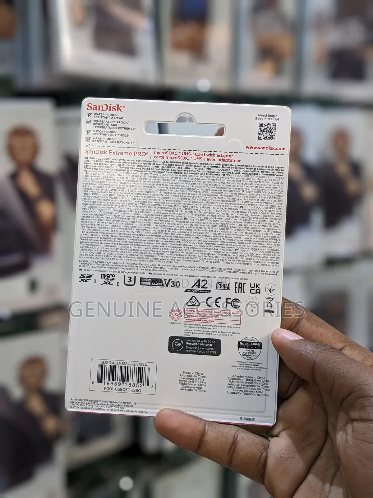San Disk Extreme Pro 128gb