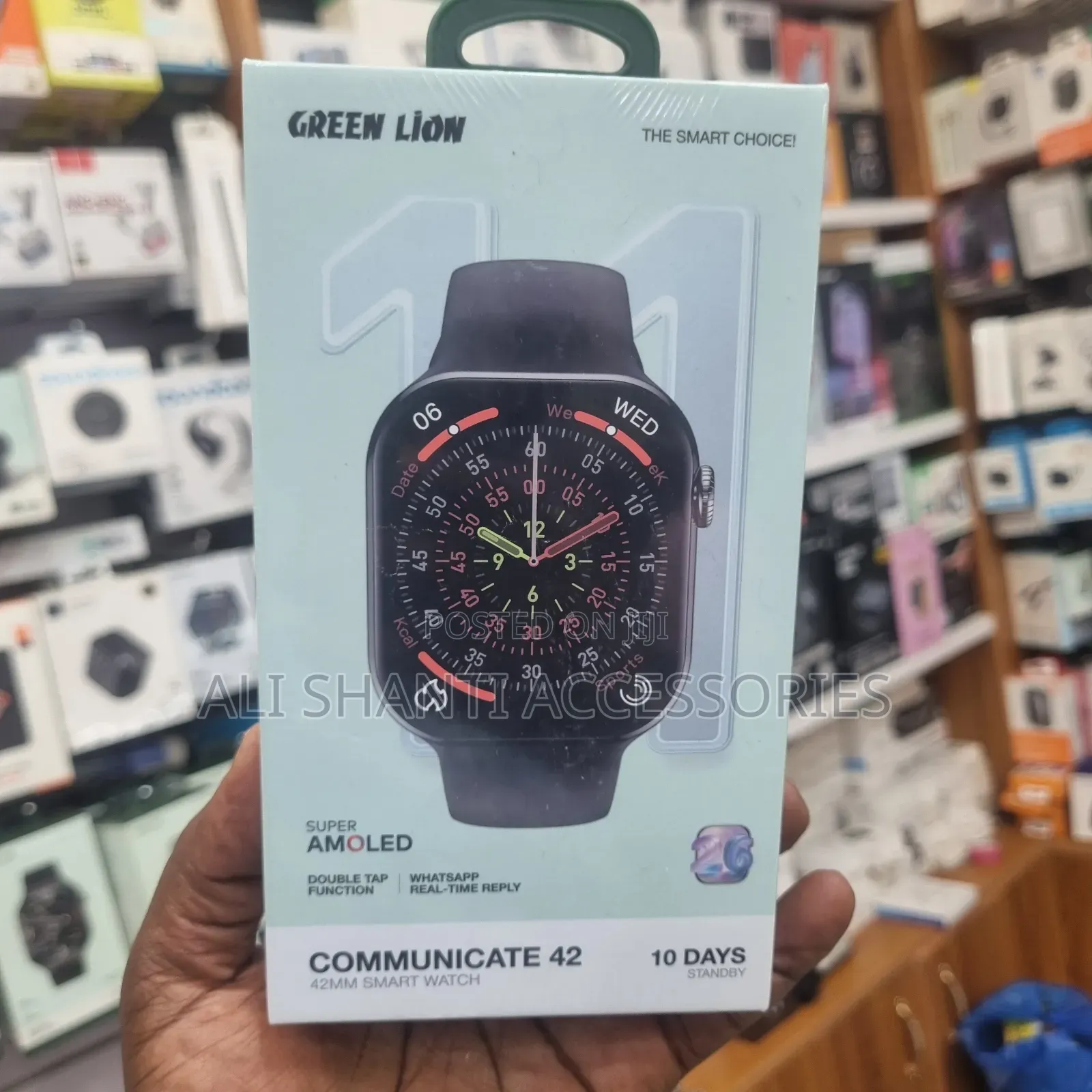 Amoled Smart Watch Communicate 42 Greenlion