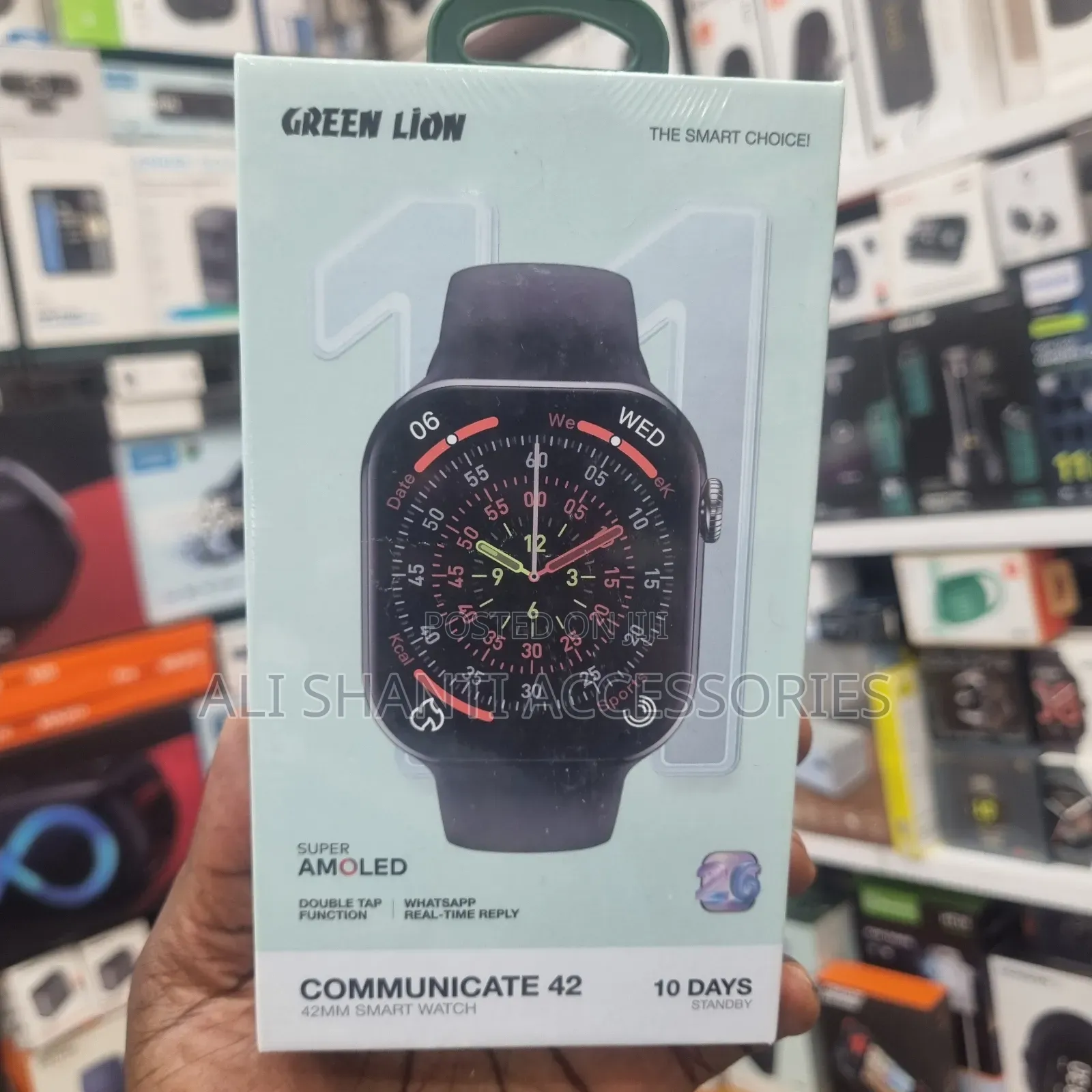 Amoled Smart Watch Communicate 42 Greenlion