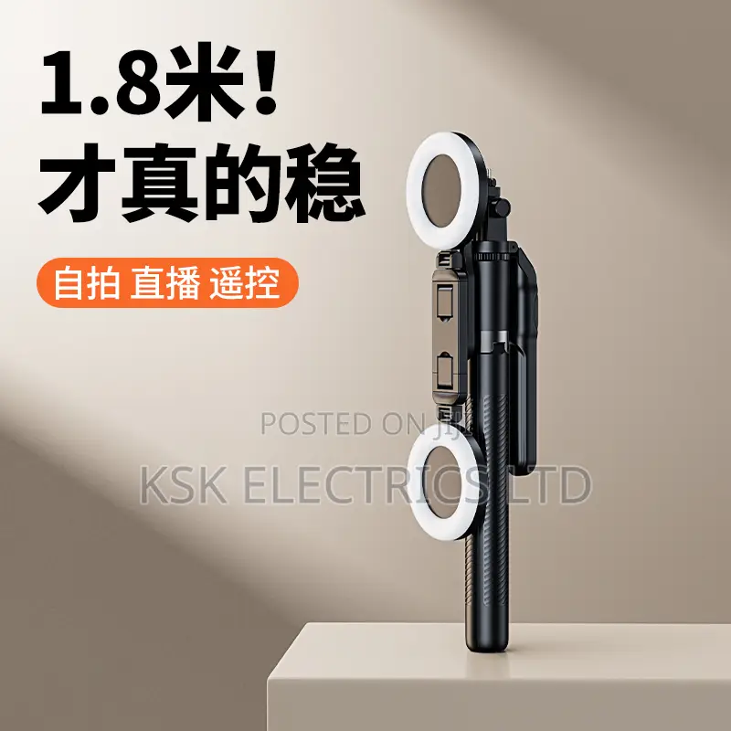 Led Light Selfie Stick Tripod