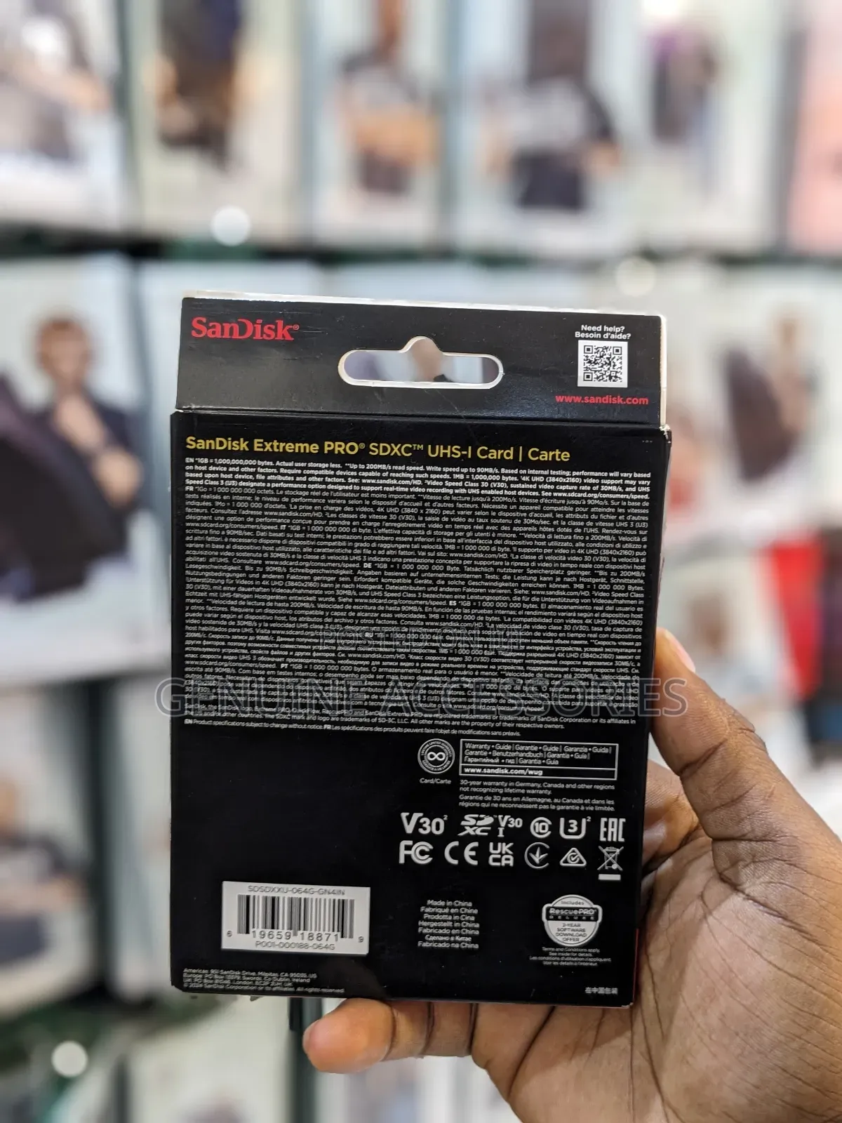 San Disk Extreme Pro 64gb