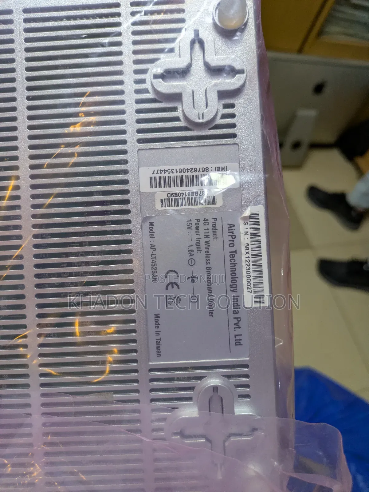 4g 11n Wireless Broadband Router Airpro Ap-Lt4525an