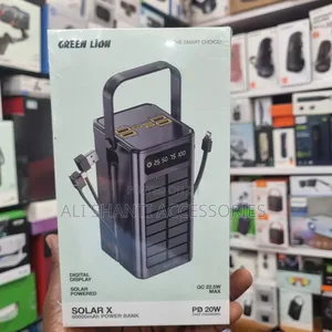 Greenlion Solar X 60000mah Digital Display Power Bank