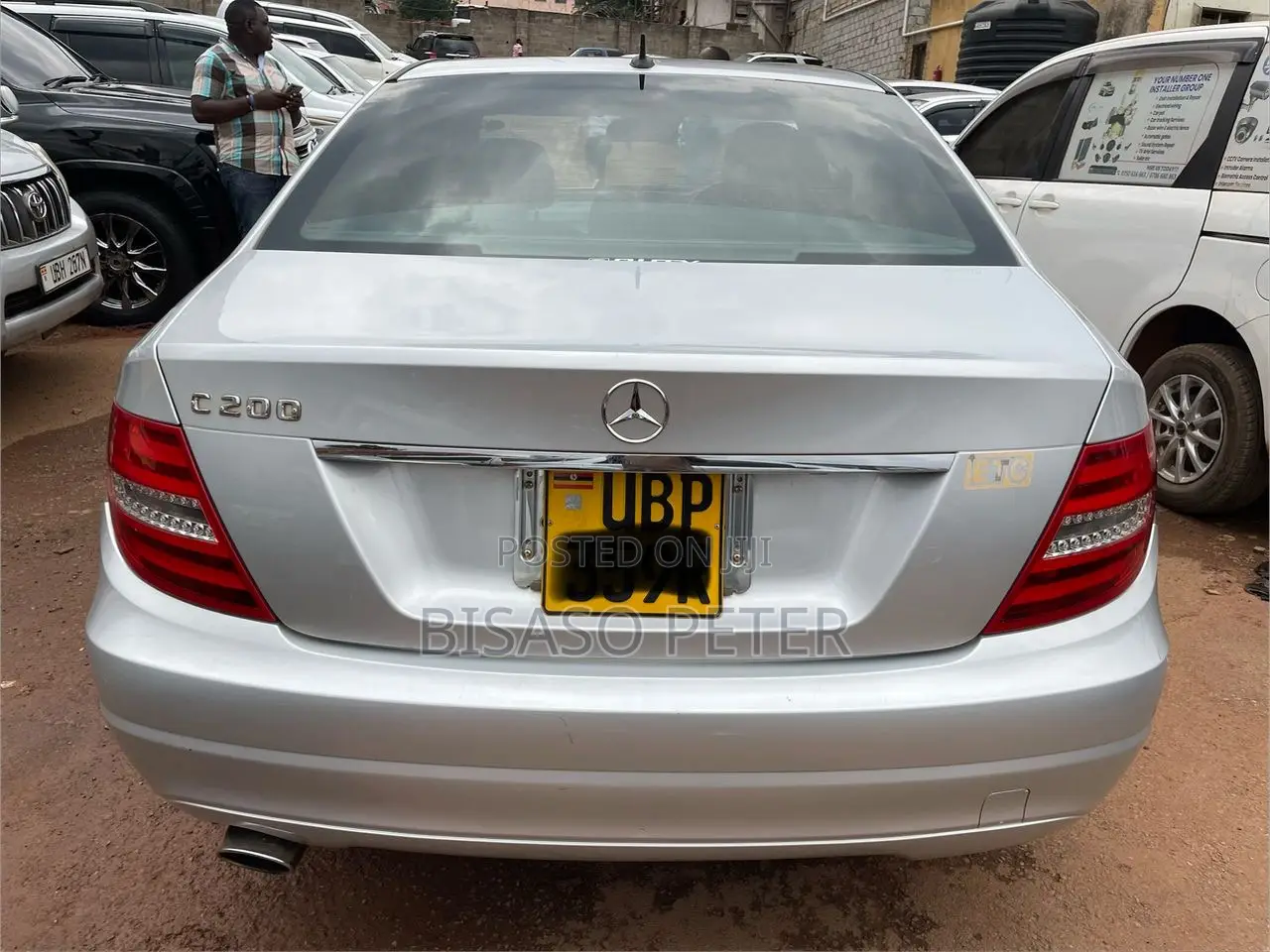 Mercedes-Benz C200 2012 Silver