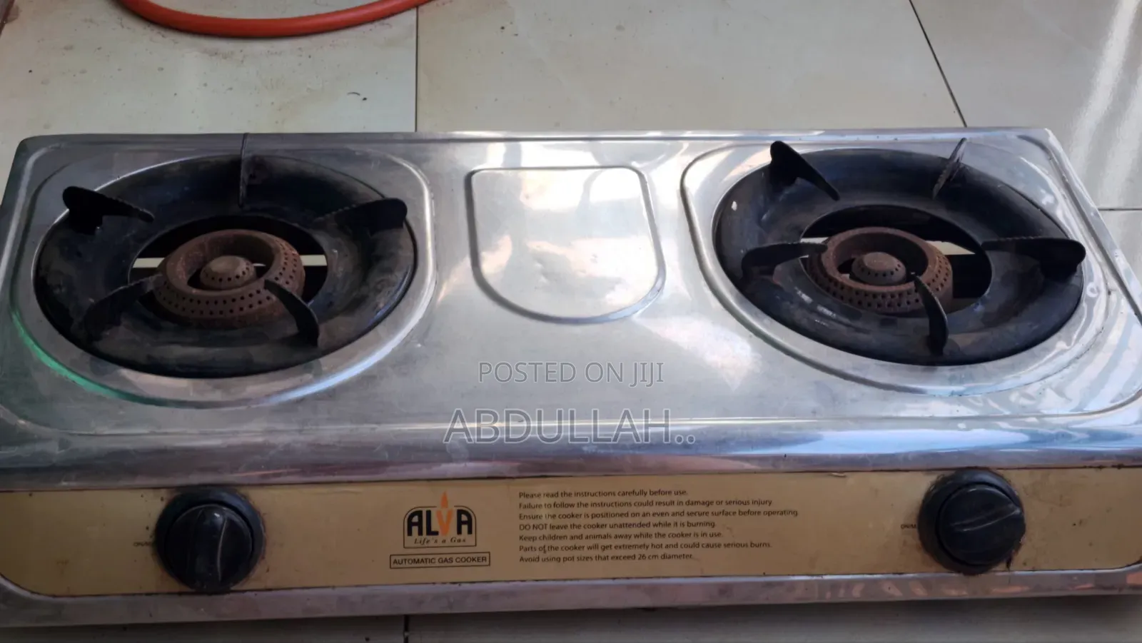 Automatic Double Gaz Cooker