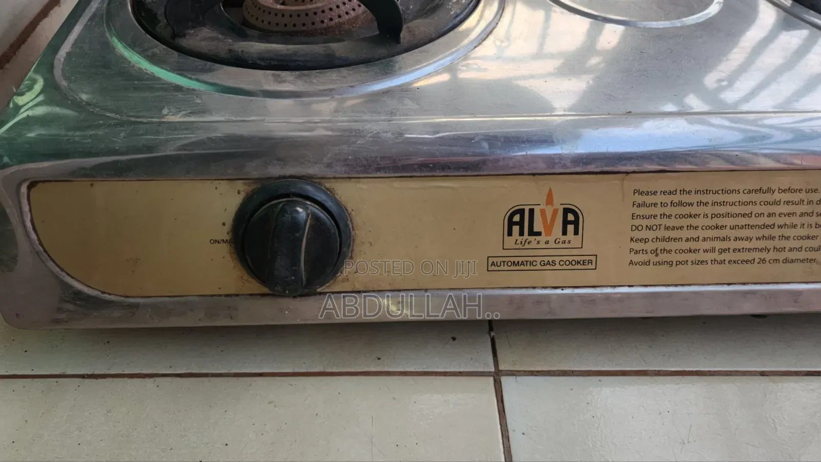 Automatic Double Gaz Cooker