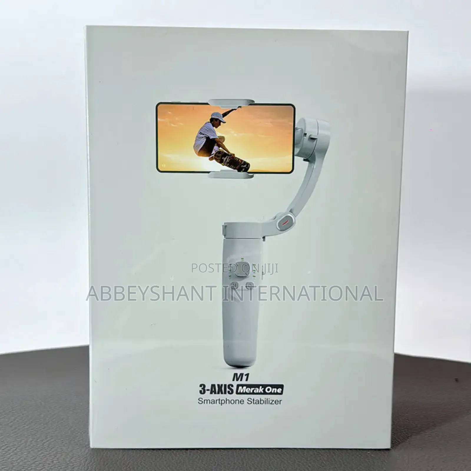 3-Axis Gimbal Rechargeable With Auto Face Tracker