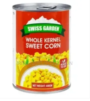 400g Green Swiss Garden Whole Kernel Sweet Corn.