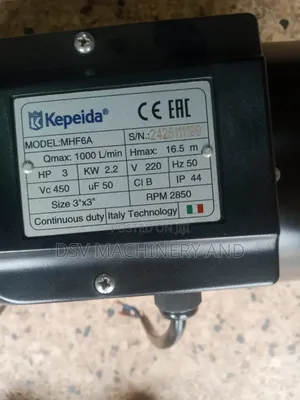3" 3hp 1000l/Minute 2.2kw Single Phase Booster Pump
