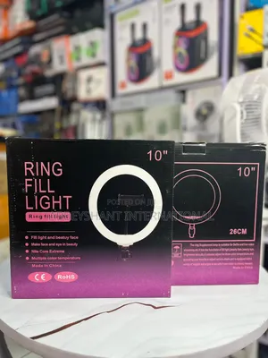 10" Ring Fill Light. 10 Inches Ring Light