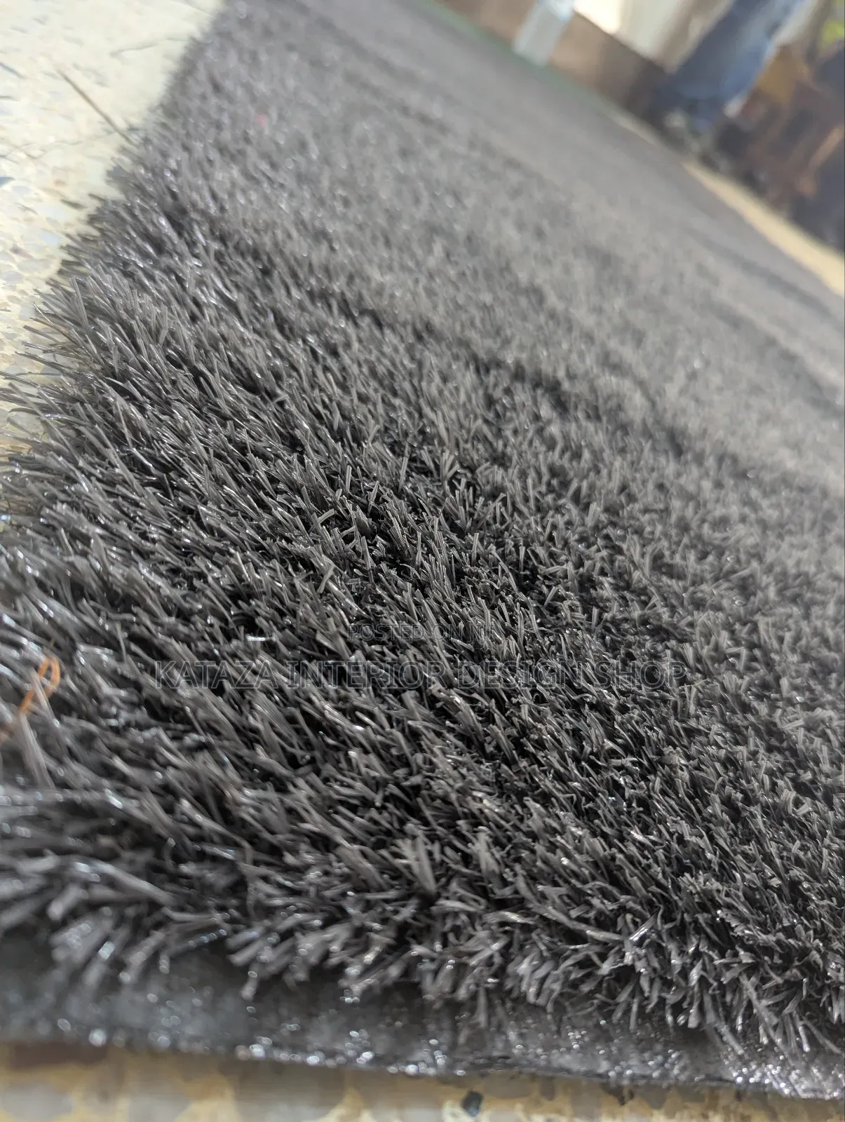 Gray Artificial Grass Carpet
