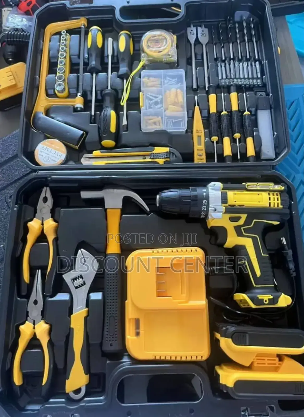 Cordless Drill Complete Home Tool Box