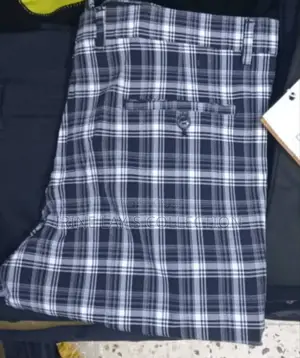 Men's Checked Trousers