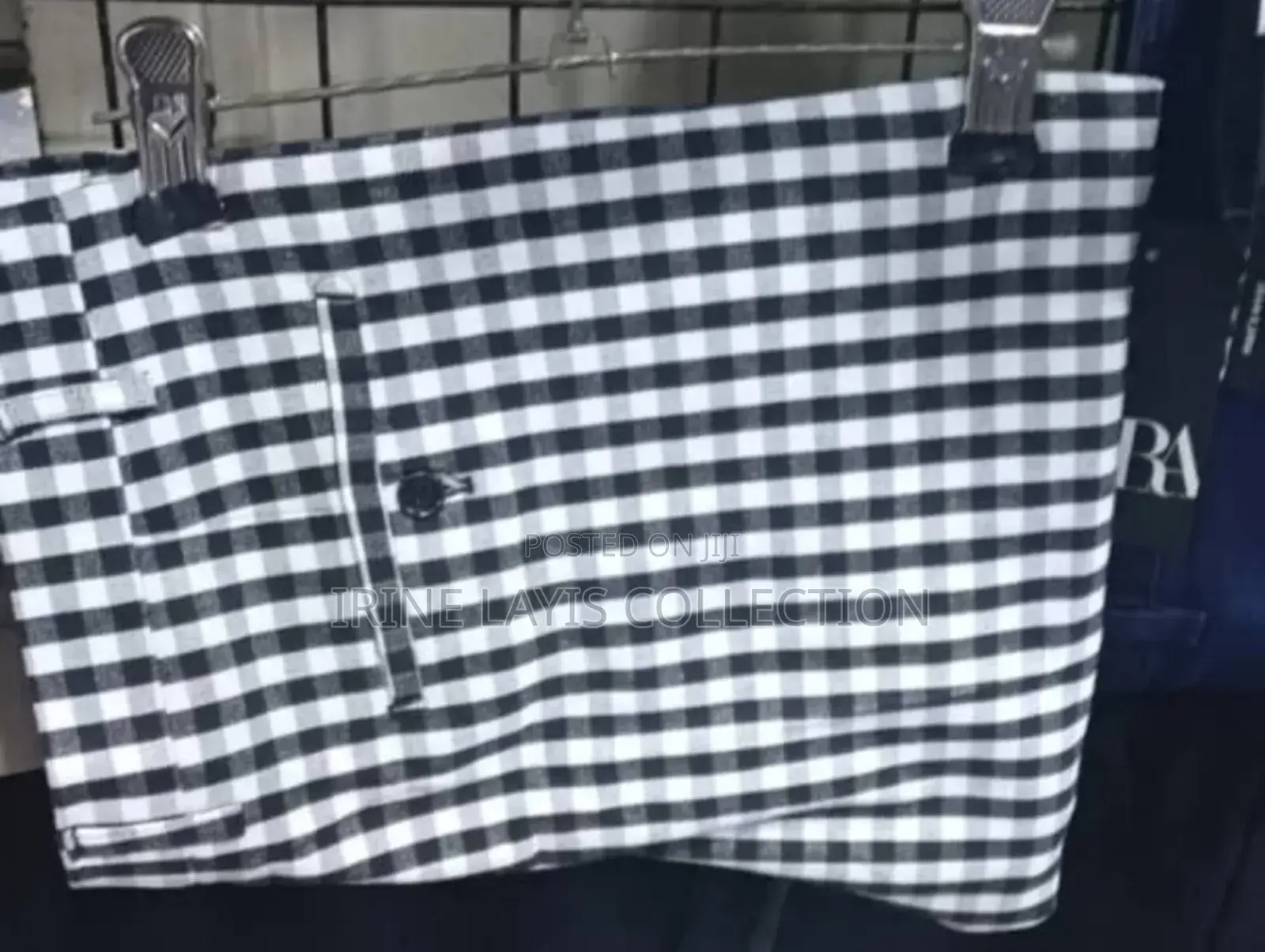 Men's Checked Trousers