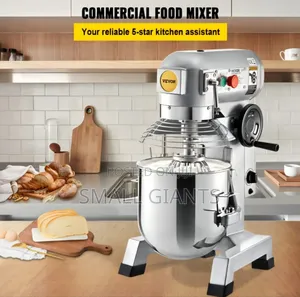 Big Heavy-Duty Commercial Food Mixer