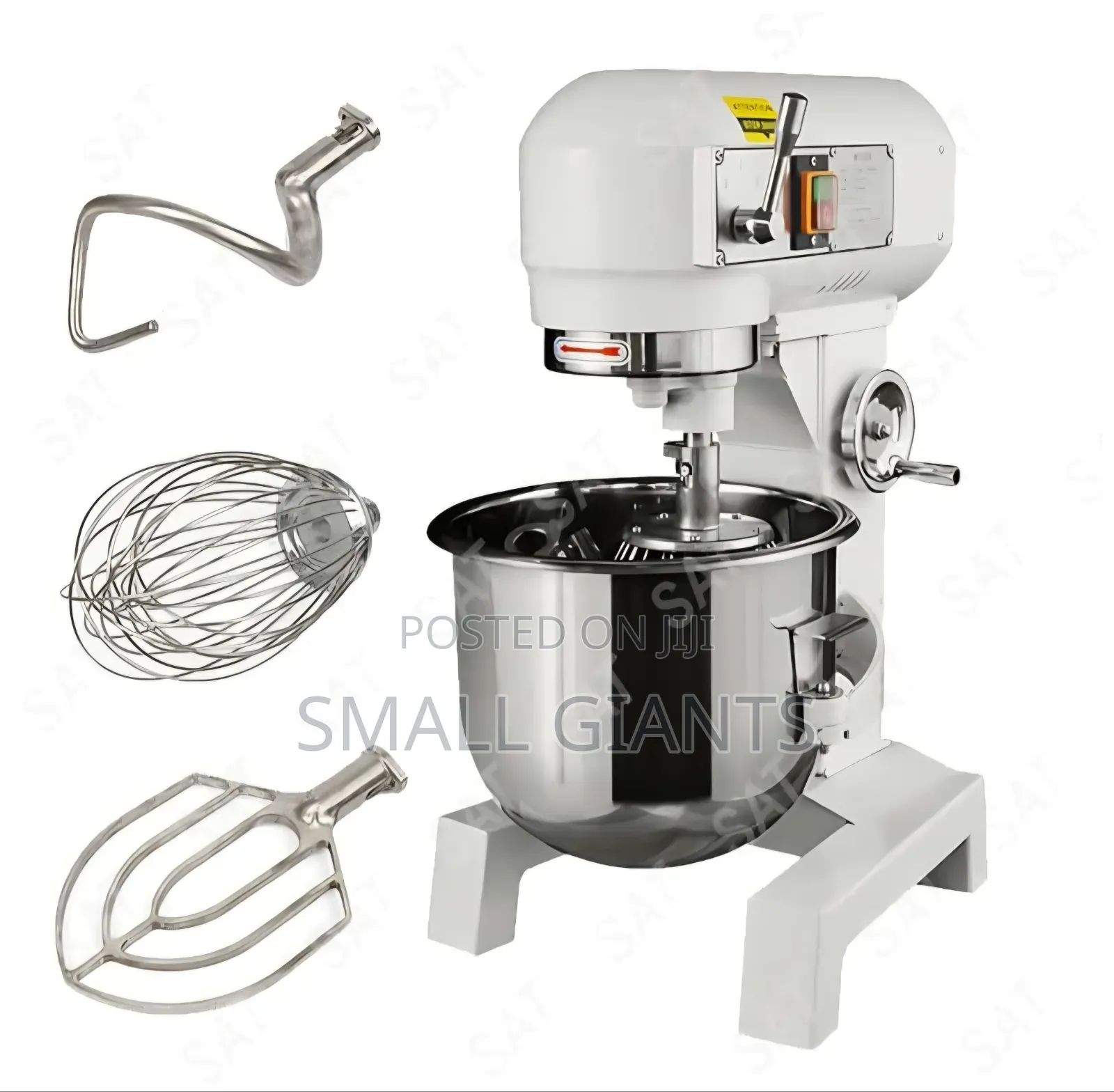 Big Heavy-Duty Commercial Food Mixer