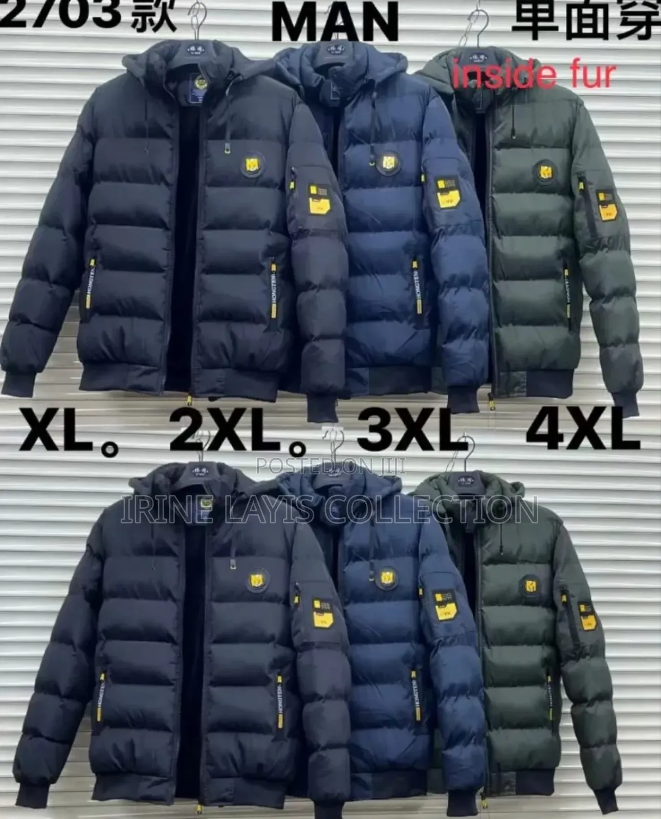 Men's Puff Short and Long Jackets