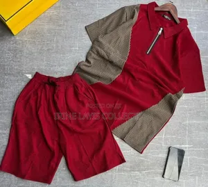 Men's 2 Piece Set (Short and Shirt)