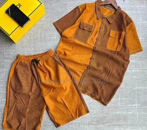 Men's 2 Piece Set (Short and Shirt)