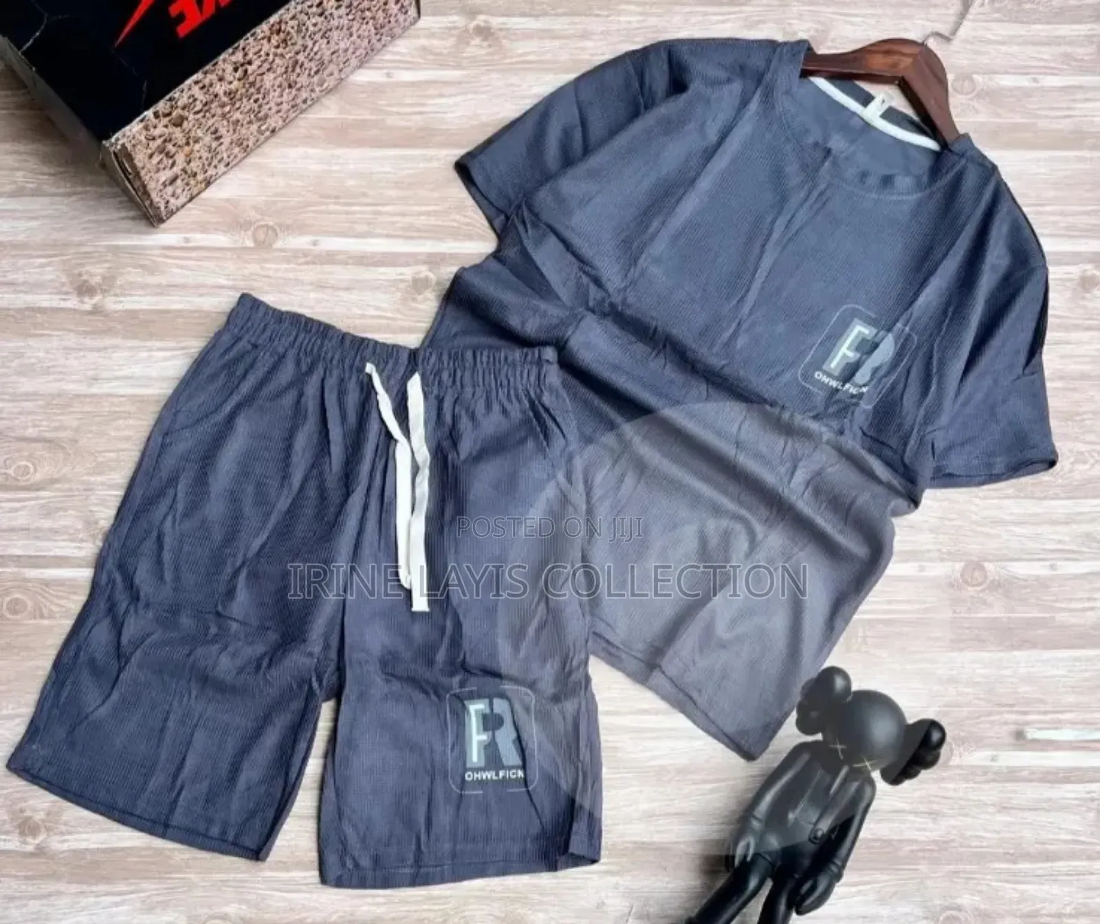 Men's 2 Piece Set (Short and Shirt)