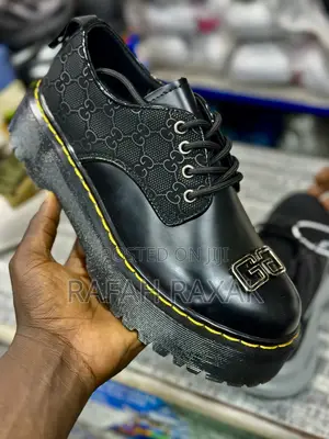 New Classic Dr.Martens X Gucci Thick High Oxford Shoes