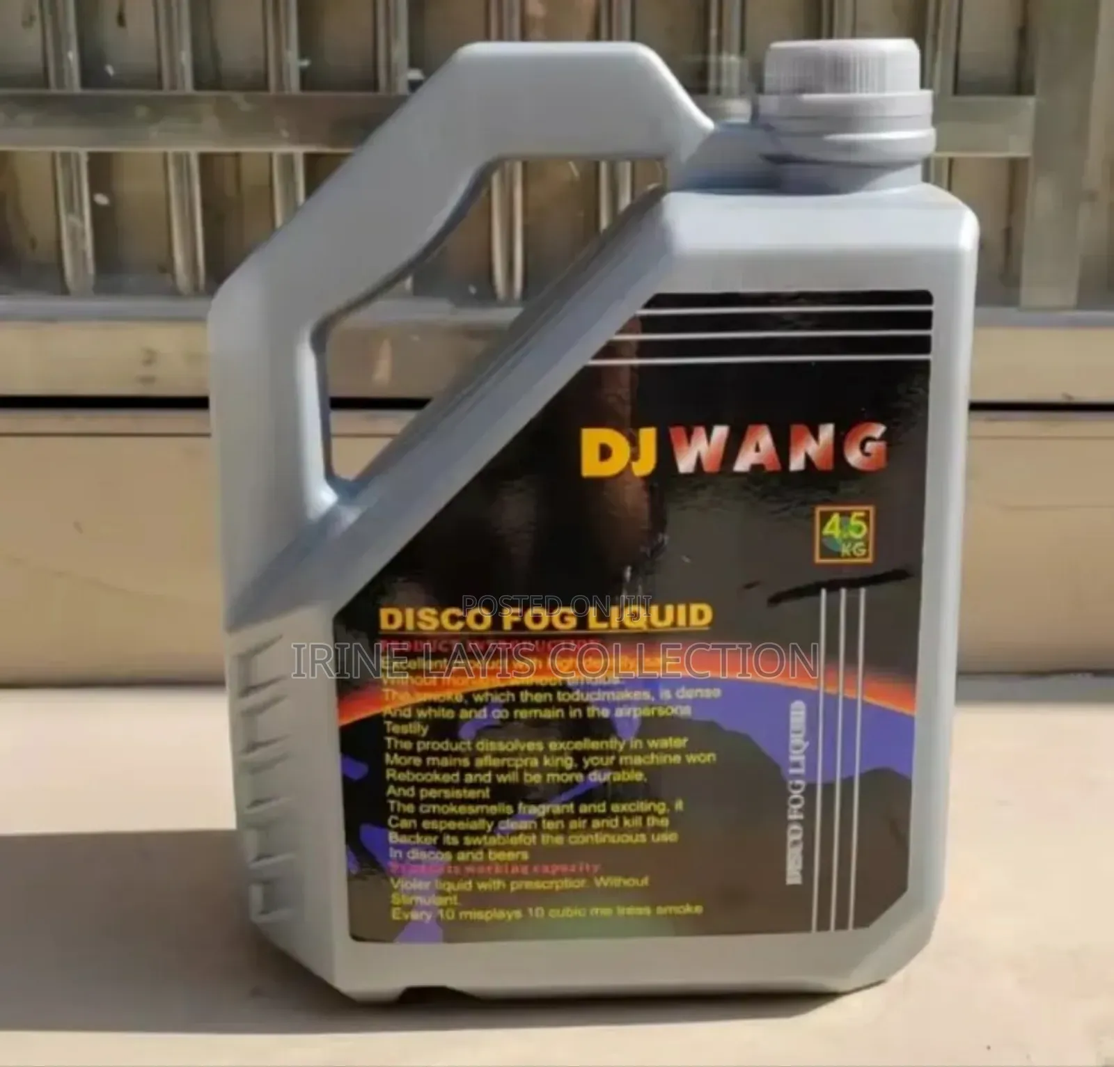 4.5l Disco Fog Liquid.
