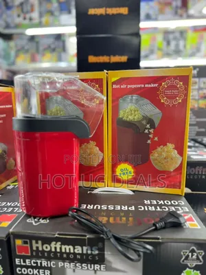 Popcorn Machine Hot Air Pop Maker Small Tabletop Home Party Snack.