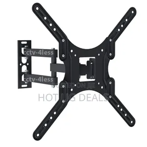 14"-55" Inch Led Lcd Movable Tv Wall Mount - Black
