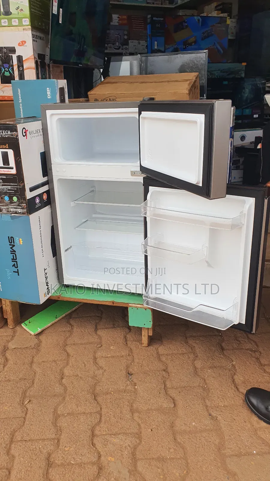 Brand New Hisense 120l Double Door Fridge