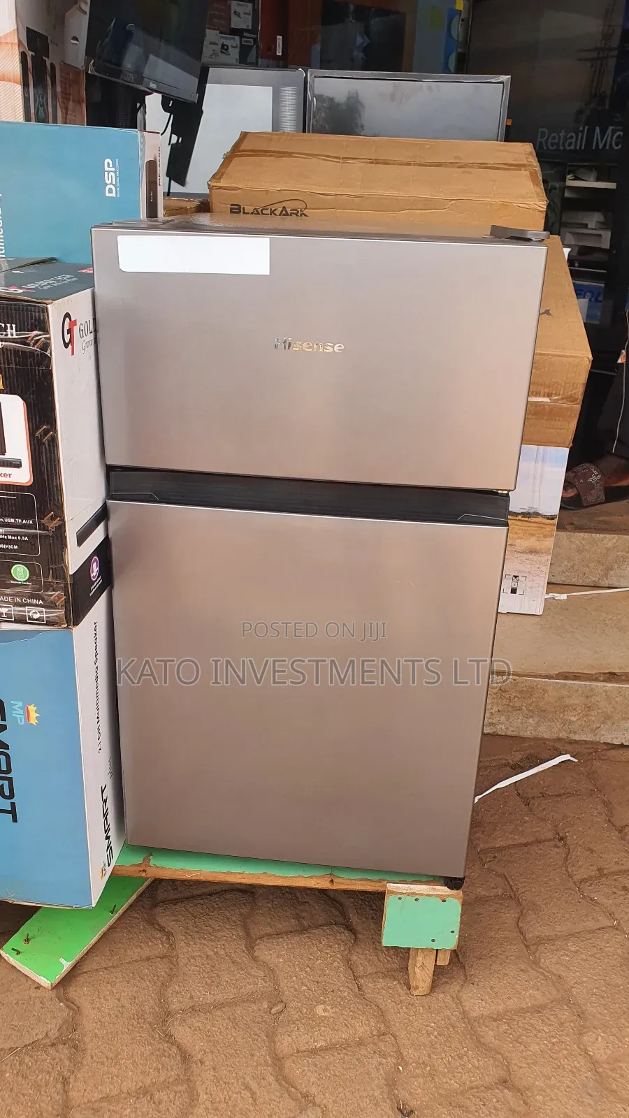 Brand New Hisense 120l Double Door Fridge