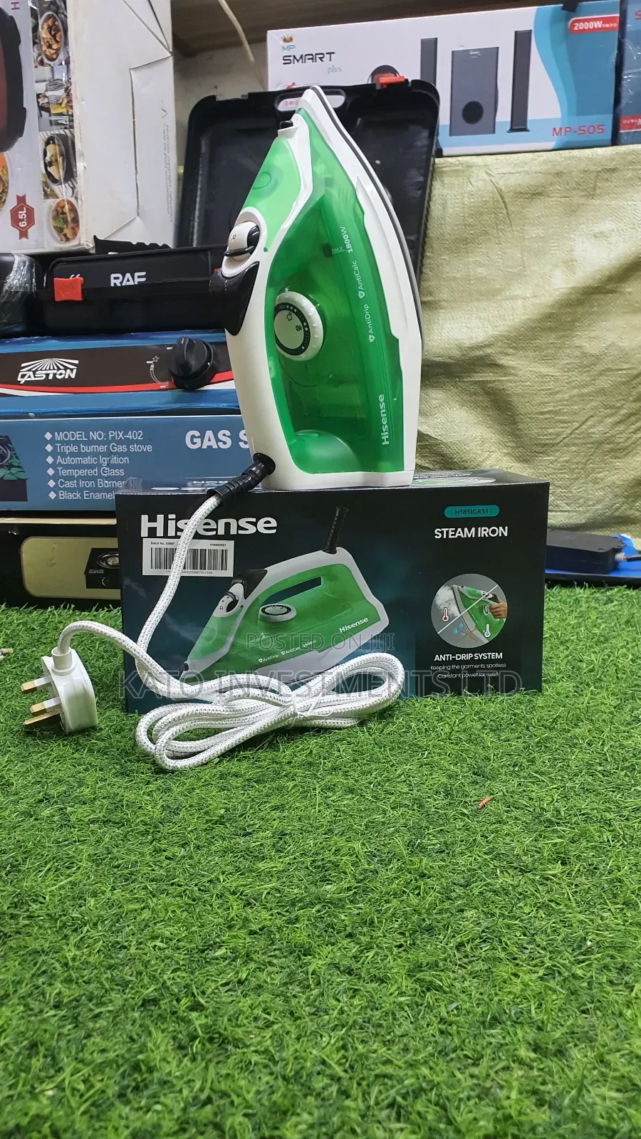 Hisense Flat Iron Steam