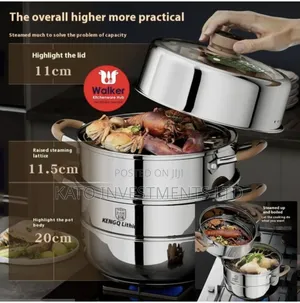 Cooking Pot 28cm Steamer Stainless Steel