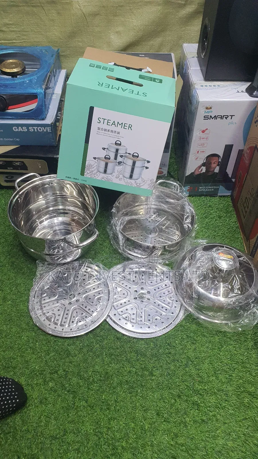 Cooking Pot 28cm Steamer Stainless Steel