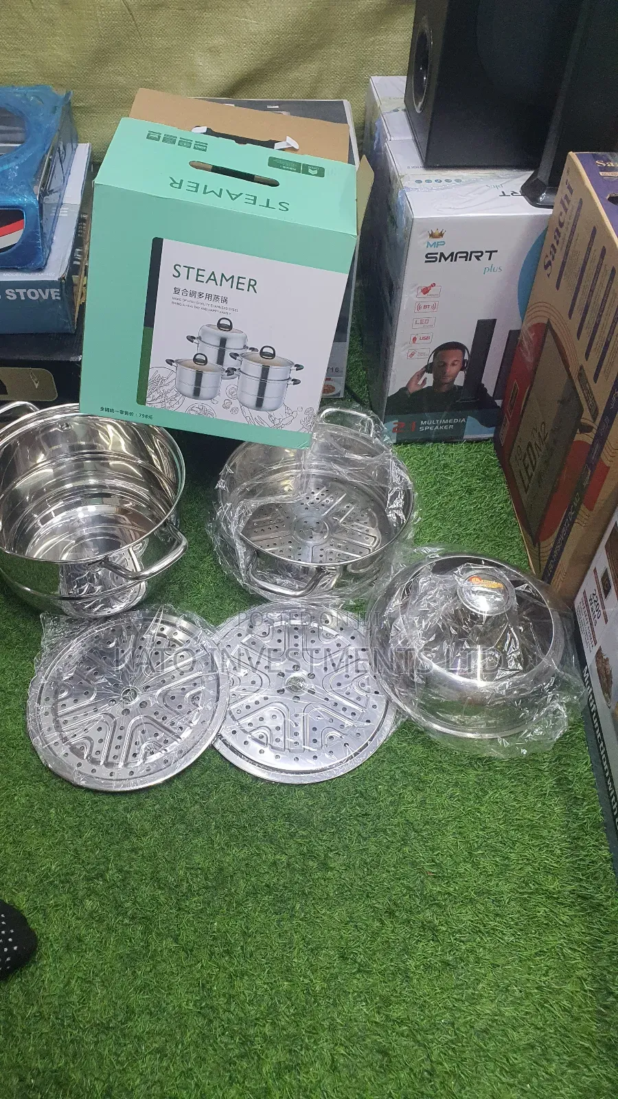 Cooking Pot 28cm Steamer Stainless Steel