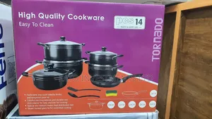 14 Pcs Cooking Pots And Frying Pan