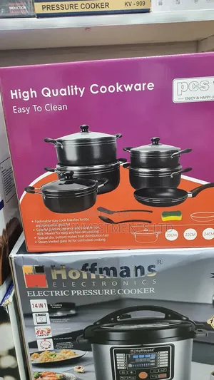 14 Pcs Cooking Pots And Frying Pan