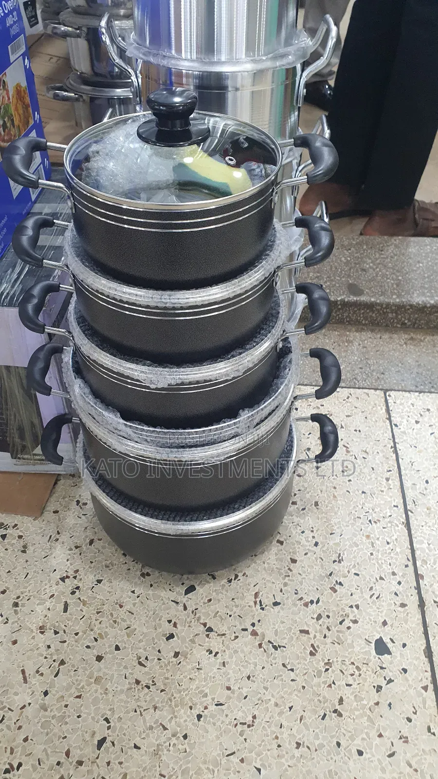 14 Pcs Cooking Pots And Frying Pan