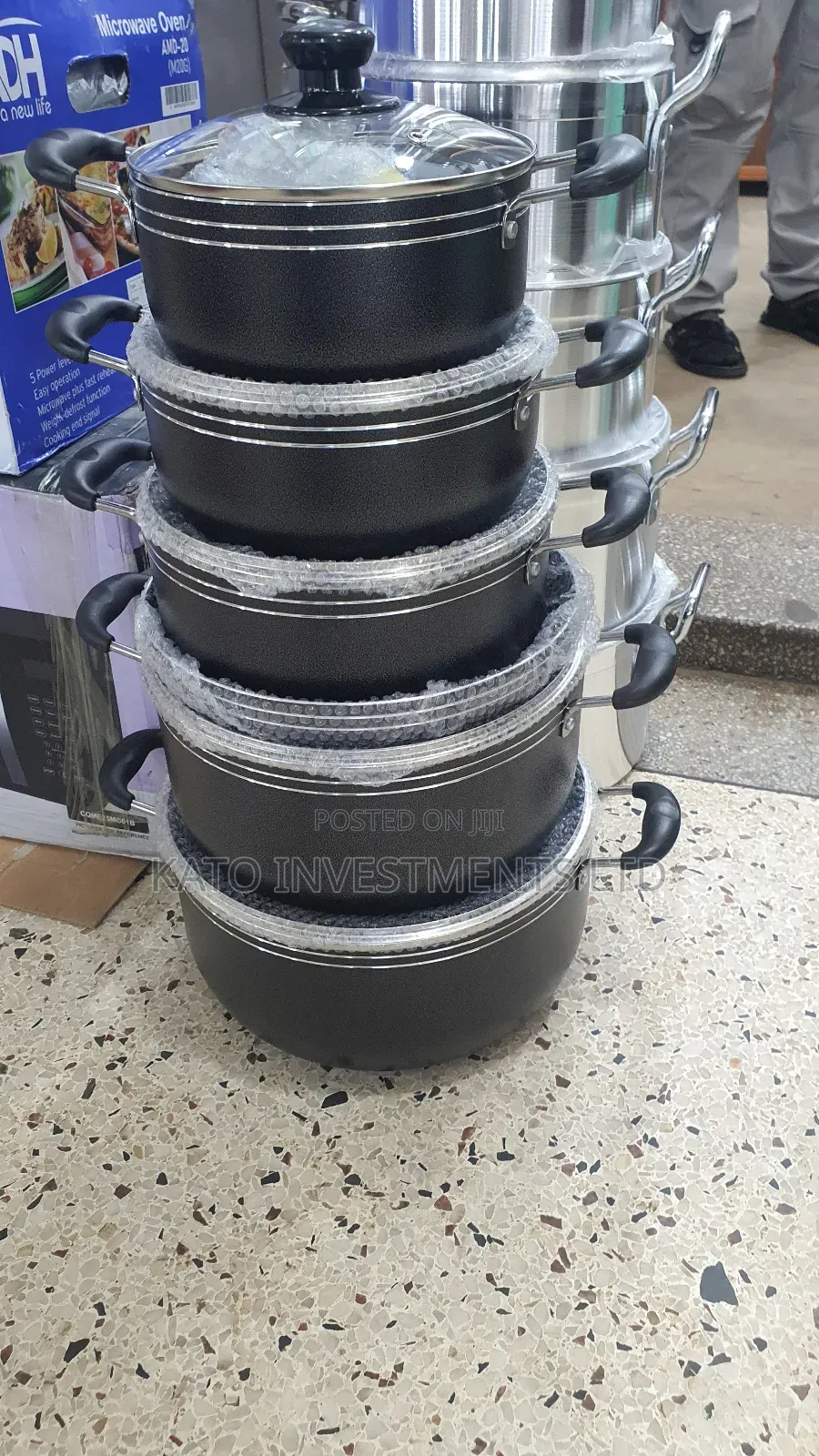 14 Pcs Cooking Pots And Frying Pan