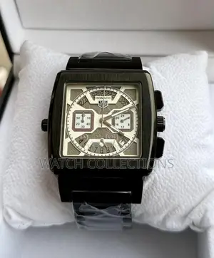 Monaco Square Metallic Watches