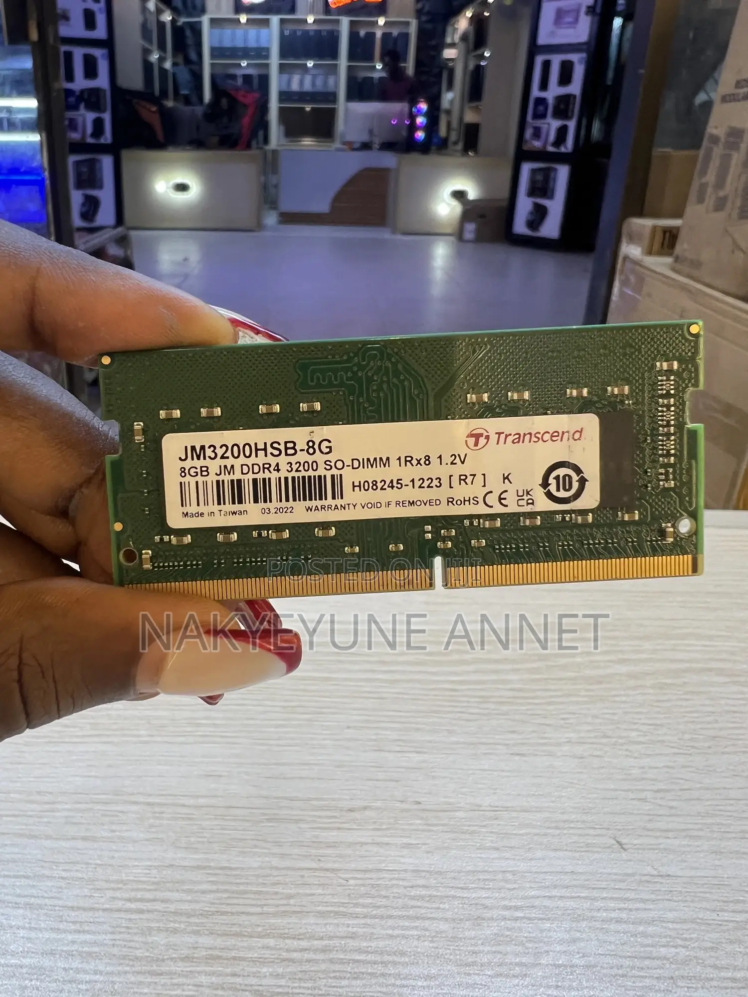8gb Ram Transcend