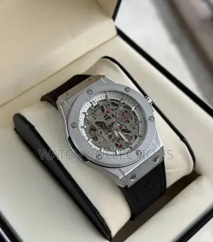 Mechanical Mens Hublot Leather Watches